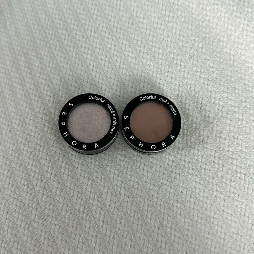 (2) Sephora colorful eyeshadow